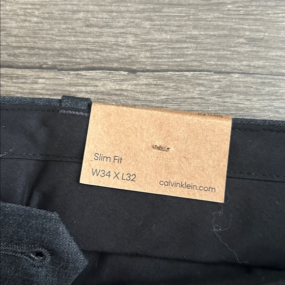 Calvin Klein Charcoal Trousers - Picture 5 of 5